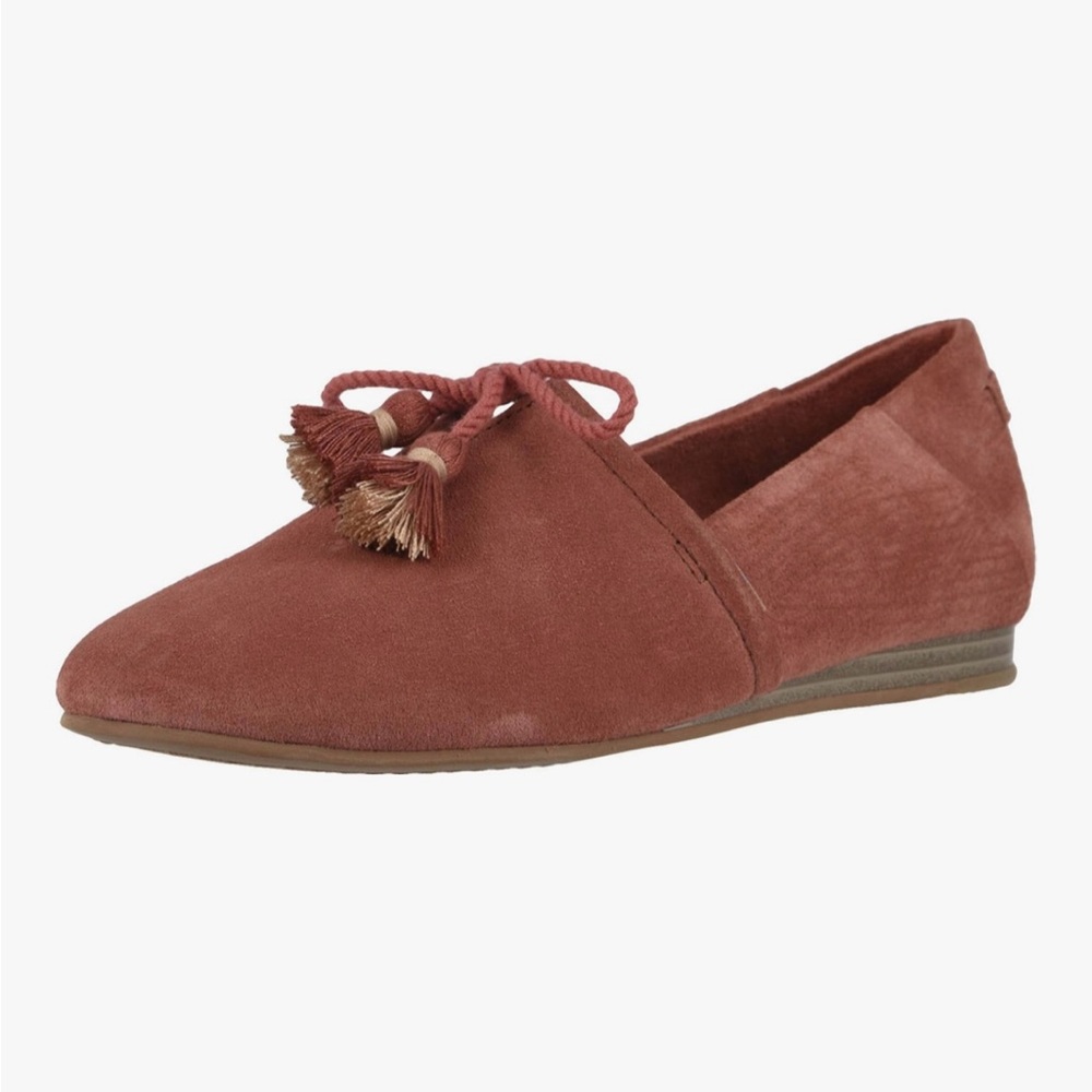 Tom’s Kelli Spice Suede Tassel Loafers
